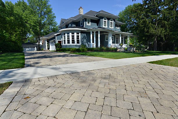 Permeable Paver Driveway in Kent Estates, IA